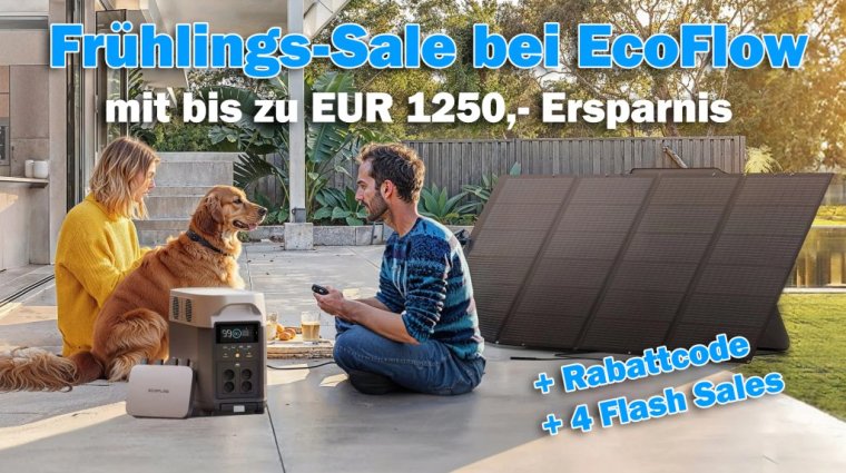 Frühlings-Sale bei EcoFlow