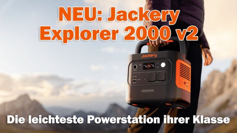 Neu bei Jackery: Explorer 2000 v2