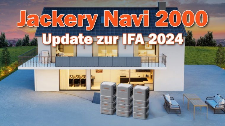Jackery Navi 2000 / Update zur IFA 2024