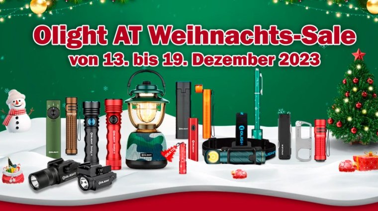 Olight AT Weihnachtssale 2023