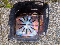 Picogrill nach der ersten Benutzung
