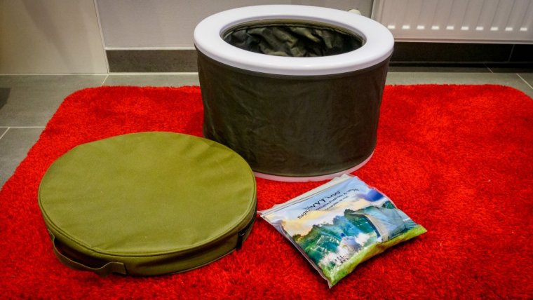 Klappbare Campingtoilette Bivvy Loo