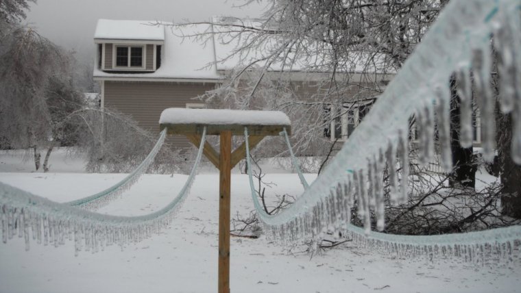 Eisregen kann zu Blackout führen